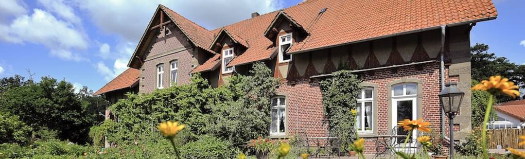 Landhaus Averbeck Blumen am Haupthaus