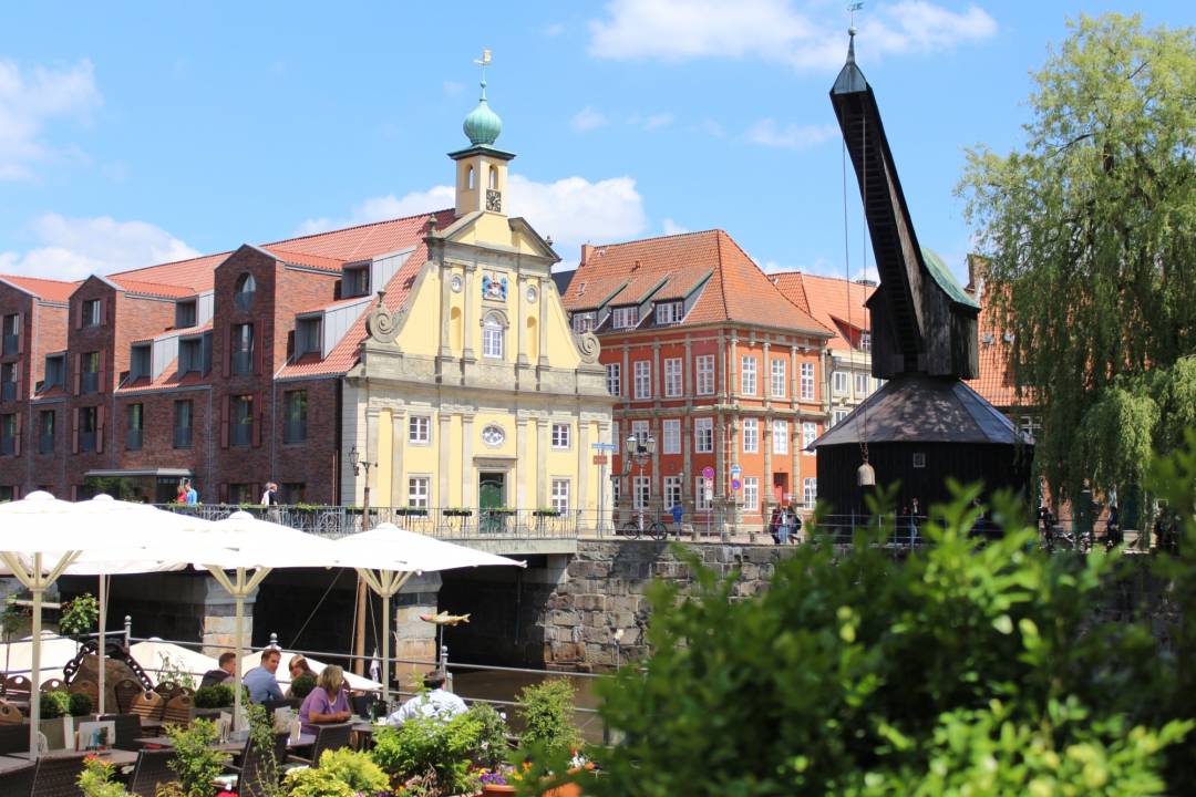 Alter Hafen in Lüneburg