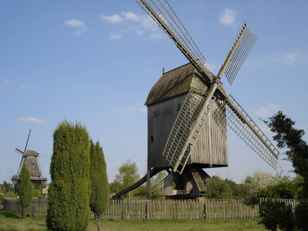 Alte Holzmühle im Mühlenmuseum