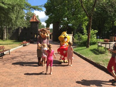 Maskottchen im Magic Park