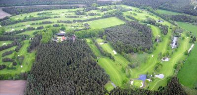 Der Golfpark Soltau von oben