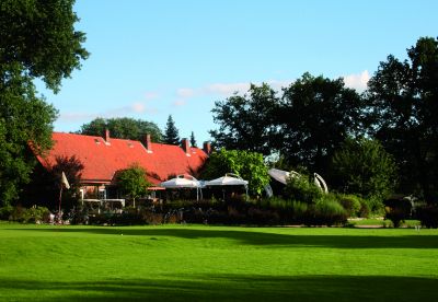 Das Clubhaus der Golfanlage Bad Bevensen