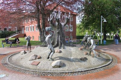 Rathausbrunnen in Schneverdingen