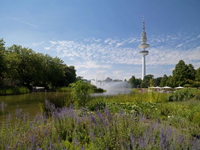 Die Grünanlage Planten un Blomen in Hamburg