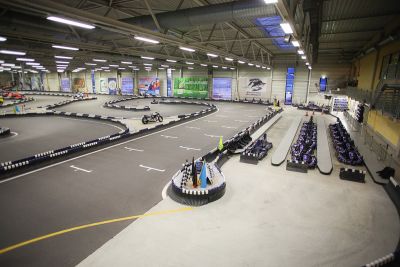 Kartstrecke im Kartcenter