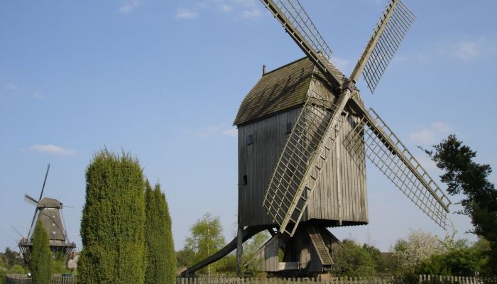 Alte Holzmühle im Mühlenmuseum